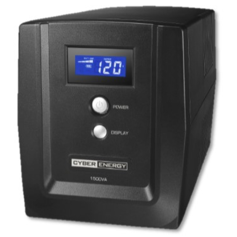 UPS de 1500 VA/900 W Topología Línea Interactiva Entrada 120 Vca NEMA 515P y 8 Salidas NEMA 515R Con Regulador de Voltaje AVR