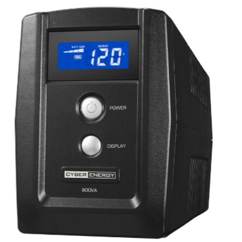 UPS de 900 VA/420 W Topología Línea Interactiva Entrada 120 Vca NEMA 515P y 6 Salidas NEMA 515R Con Regulador de Voltaje AVR