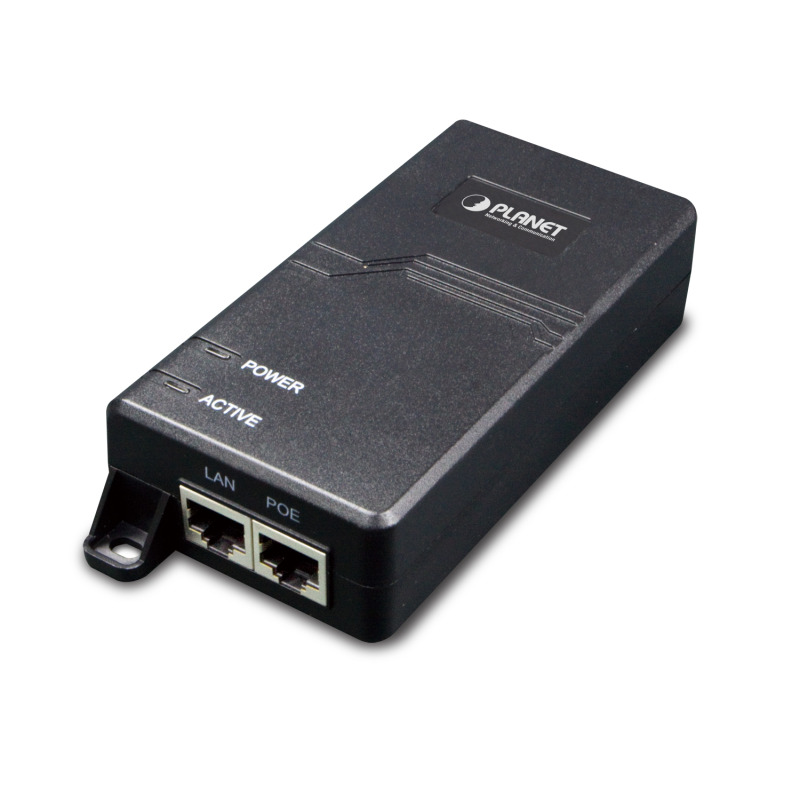 Inyector Ultra PoE 60W 4pares UTP compatible 8023af/at Gigabit 10/100/1000 Mbps image 3
