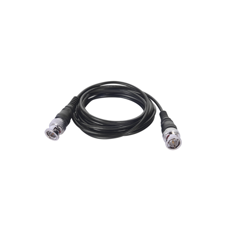 Cable Coaxial Armado con Conector BNC Video / Longitud de 22 mts / Optimizado para Cámaras 4K / Uso en Interior