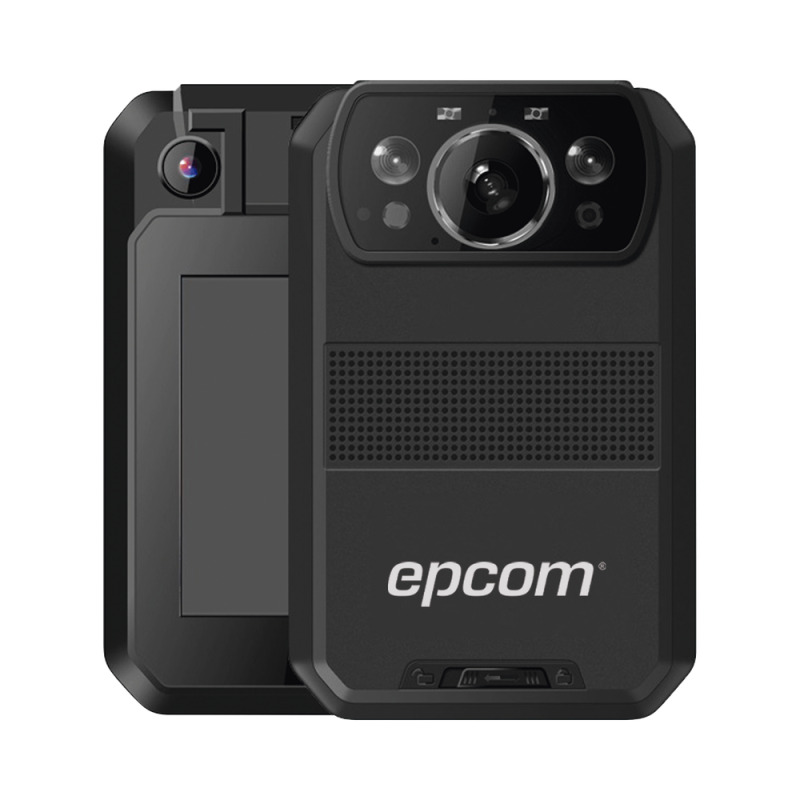 Body Camera para Seguridad / Video 4K / GPS Interconstruido / Conexión 4GLTE / WiFi / Bluetooth / Sistema Basado en Android / Exterior IP66