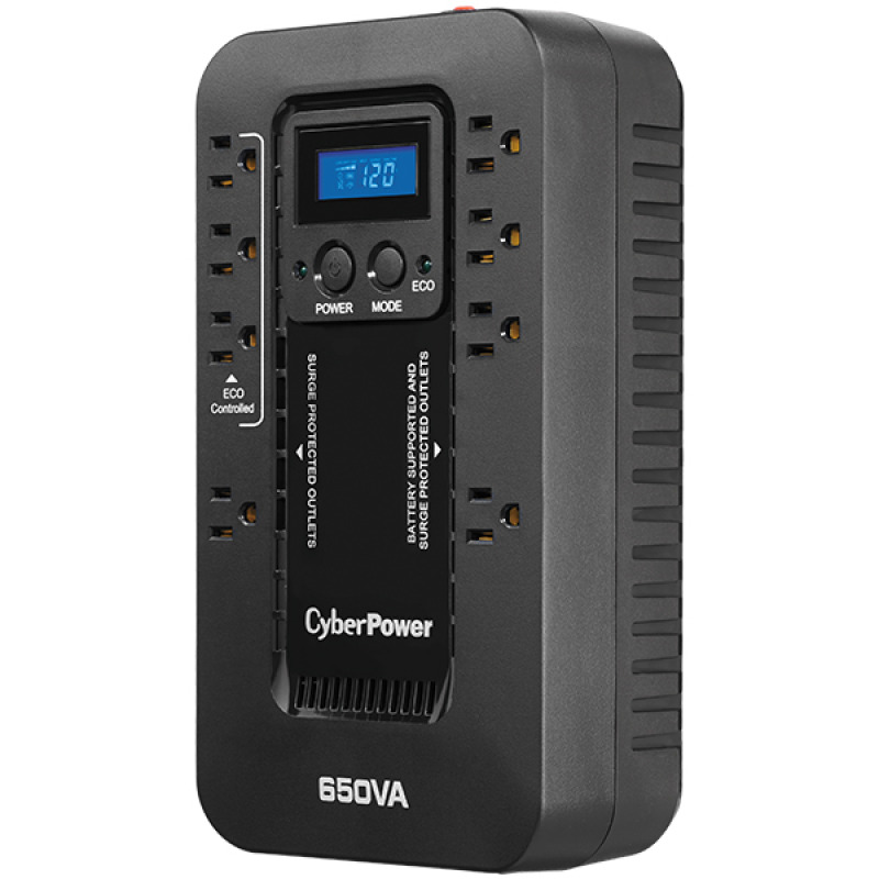 UPS de 650 VA/390 W Topología Standby con Modo Ahorrador ECO Entrada 120 Vca NEMA 515P Con 8 Tomas NEMA 515R image 7