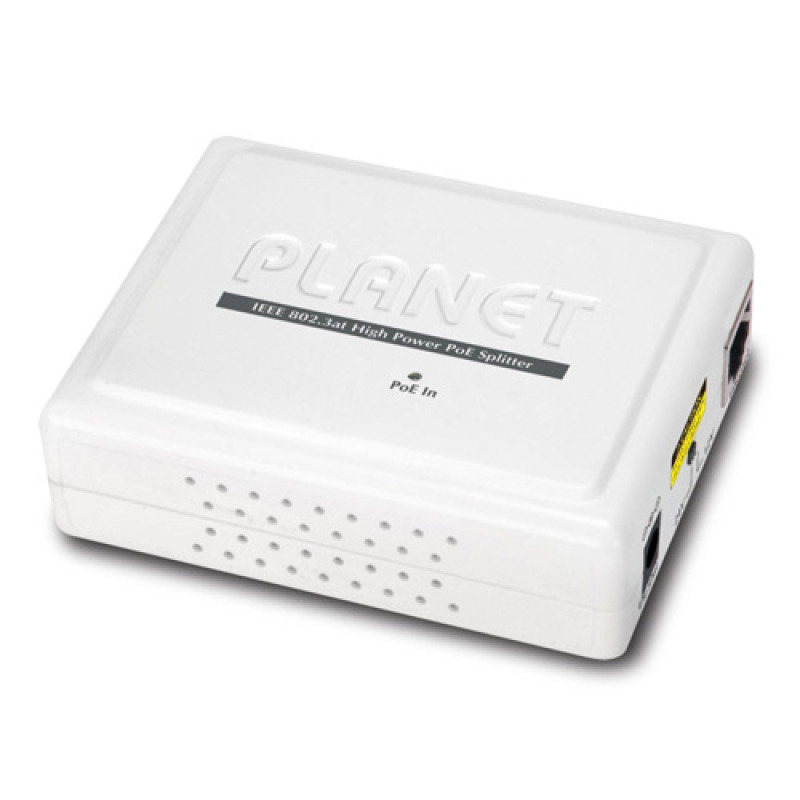 Divisor de Voltaje PoE 8023at a 12/24 Vcc Puerto Gigabit 10/100/1000 Mbps
