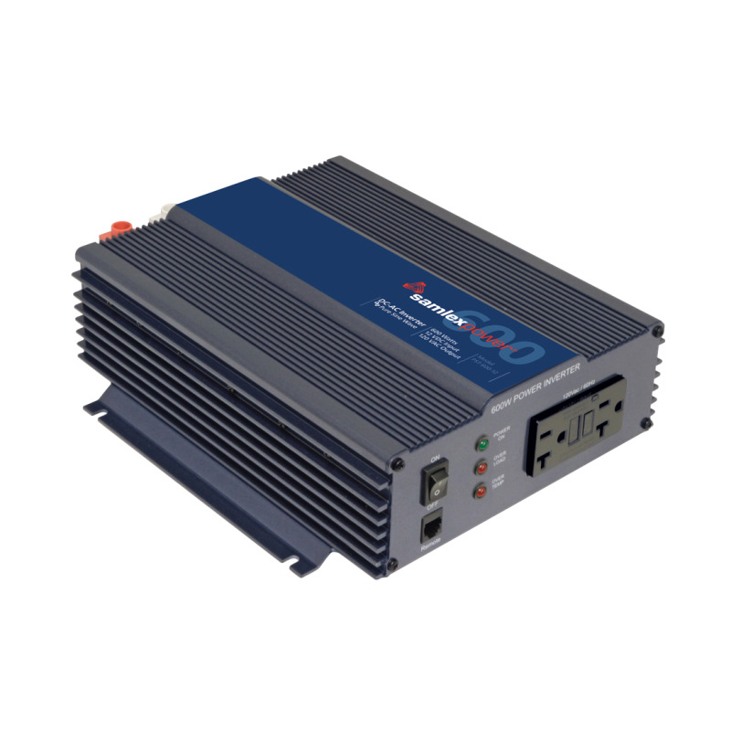 Inversor de Corriente CDCA 600W Onda Sinusoidal Pura Ent12 Vcc Sal 120 Vca 60 Hz