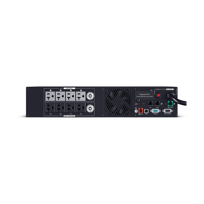 UPS de 2200 VA/2200 W Topología Línea Interactiva Entrada 120 Vca NEMA L530P Onda Senoidal Pura Torre o Rack 2 UR Con 8 Tomas NEMA 520R image 7