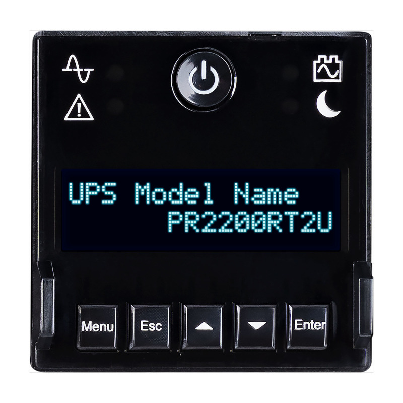 UPS de 2200 VA/2200 W Topología Línea Interactiva Entrada 120 Vca NEMA L530P Onda Senoidal Pura Torre o Rack 2 UR Con 8 Tomas NEMA 520R image 10