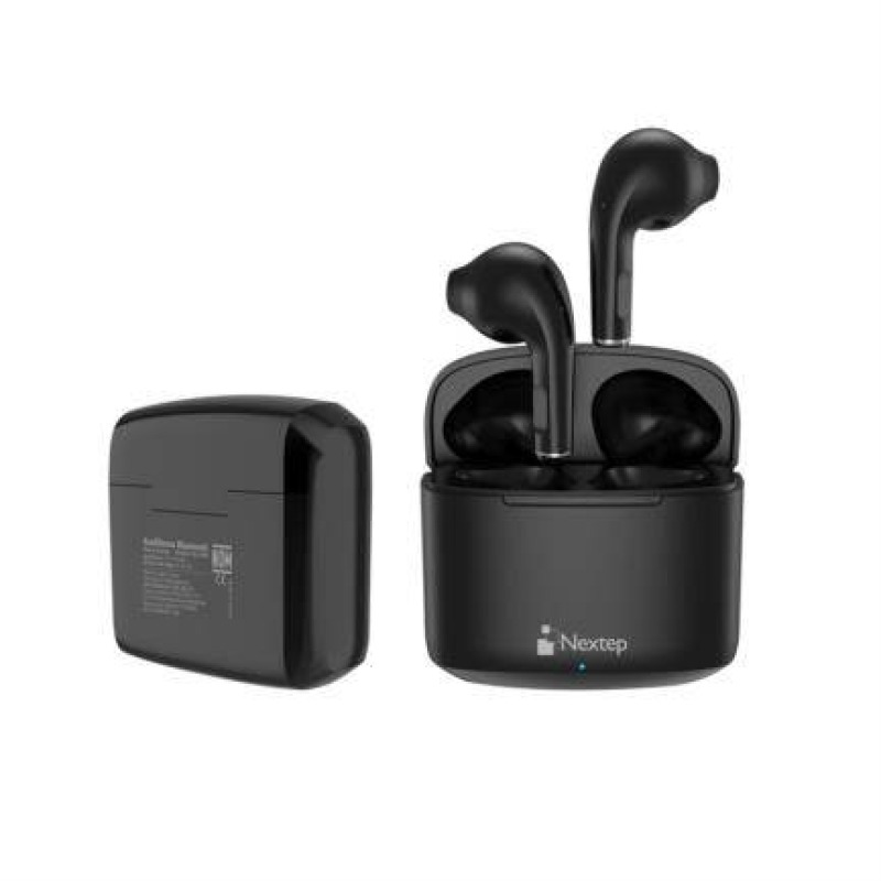 AUDÍFONOS BUDS NEXTEP BLUETOOTH CONTROL TACTIL WATERPROOF IPX4 NE-428N COLOR NEGRO image 2