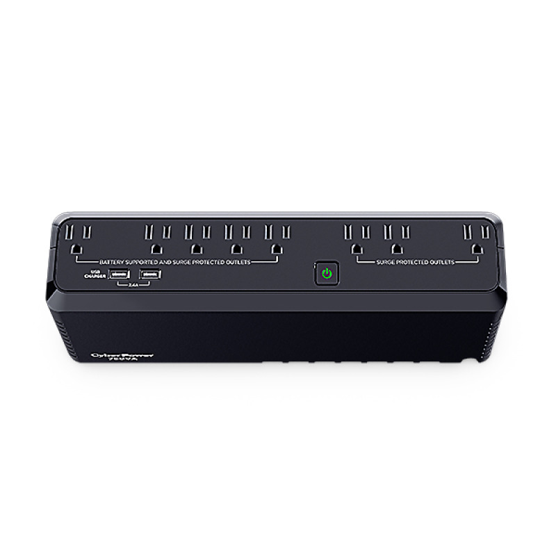 UPS de 750 VA/375 W Topología Standby Entrada 120 Vca NEMA 515P de Escritorio Con 8 Tomas NEMA 515R image 6