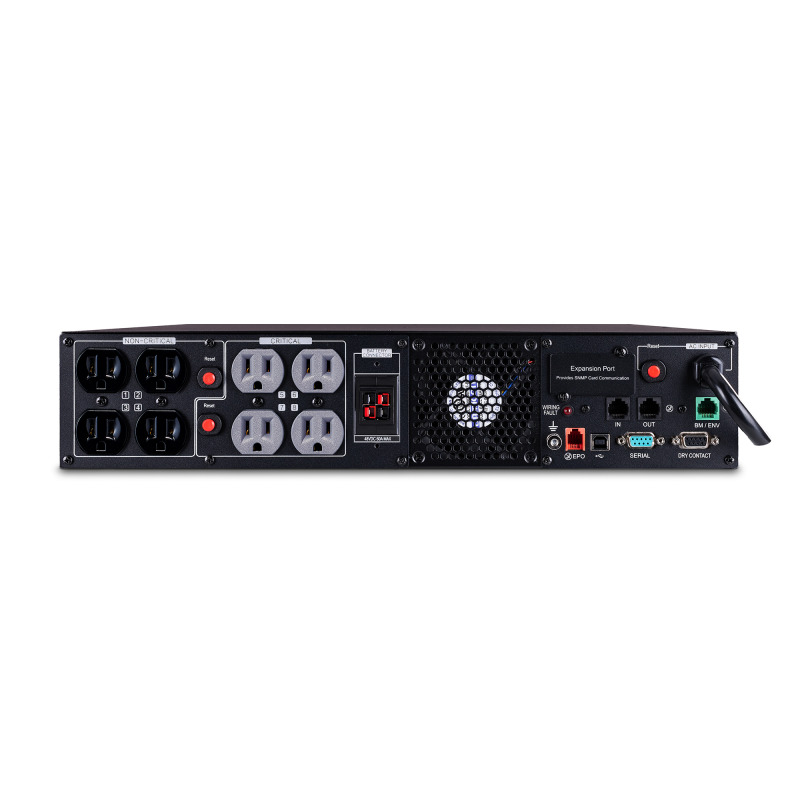 UPS de 1000 VA/1000 W Topología Línea Interactiva Entrada 120 Vca NEMA 515P Onda Senoidal Pura Torre o Rack 2 UR Con 8 Tomas NEMA 515R image 7