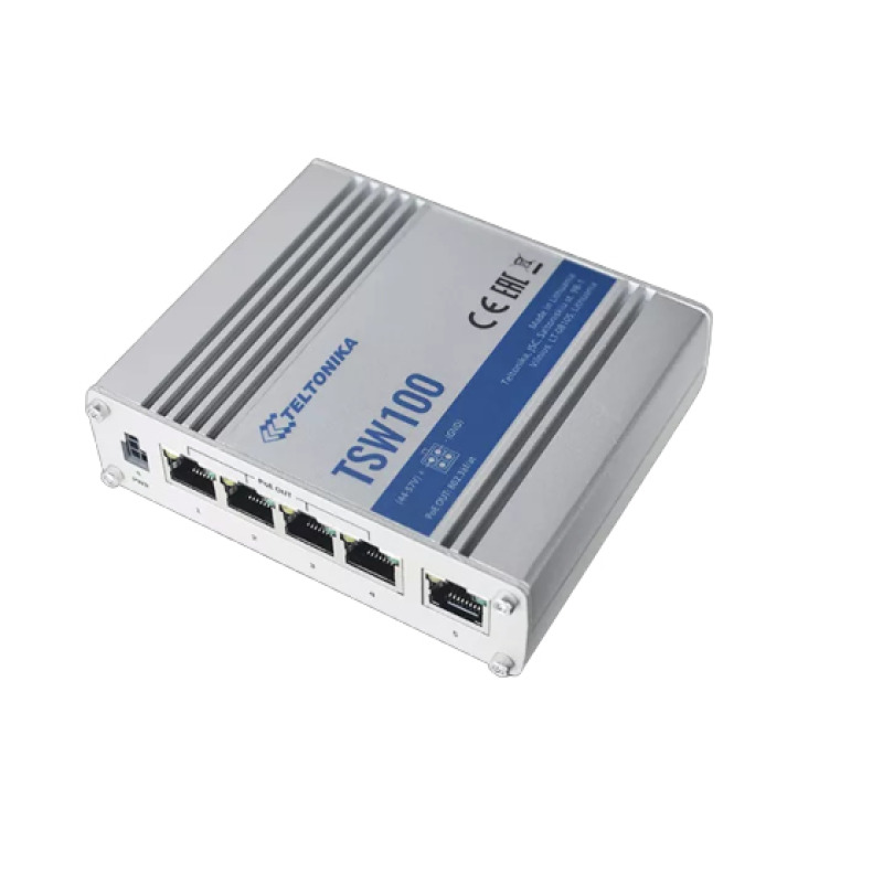 Switch Industrial NoAdministrable 5 puertos Gigabit PoE en 4 puertos 8023af/at 120W image 4