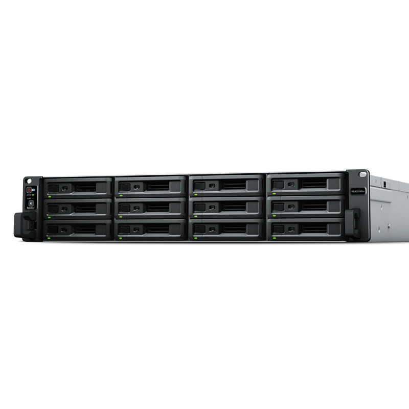 Servidor NAS para rack de 12 bahías / Expandible a 36 bahías / Hasta 432 TB / Doble fuente de poder