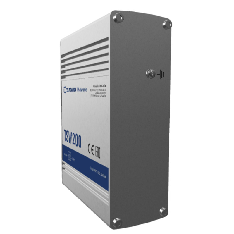 Switch Industrial NoAdministrable 8 puertos Gigabit PoE 8023af/at 2 puertos SFP image 4