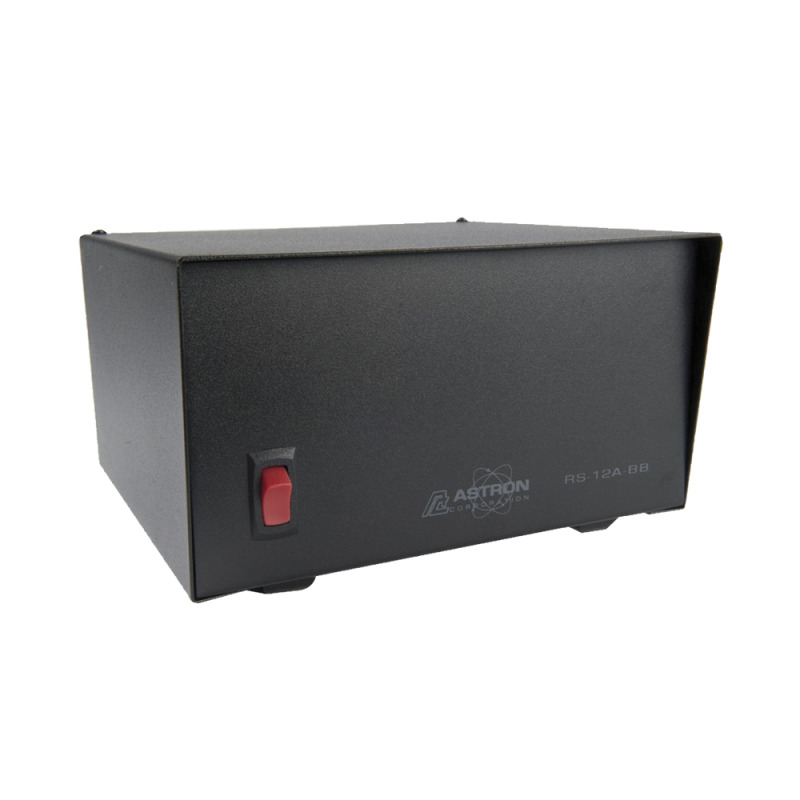 Fuente de poder Astron | Salidas 138Vcc 12A |Lineal Regulada con Circuito Cargador de Baterías
