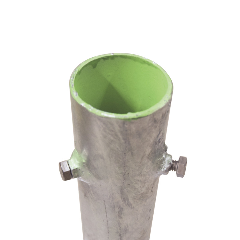 Base para Mástil Hasta 2 con Opresores Base de 30 x 30 cm y Tubo de 50 cm Ced 30 Galv Inmersión image 5