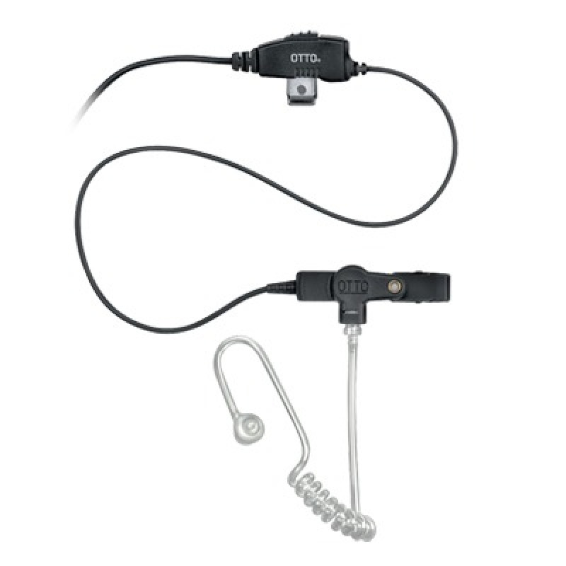 Kit de MicrófonoAudífono PLUS de 1 cable para KENWOOD NX340/320/420 TKD340 TK3230/3000/3402/3312/3360/3170