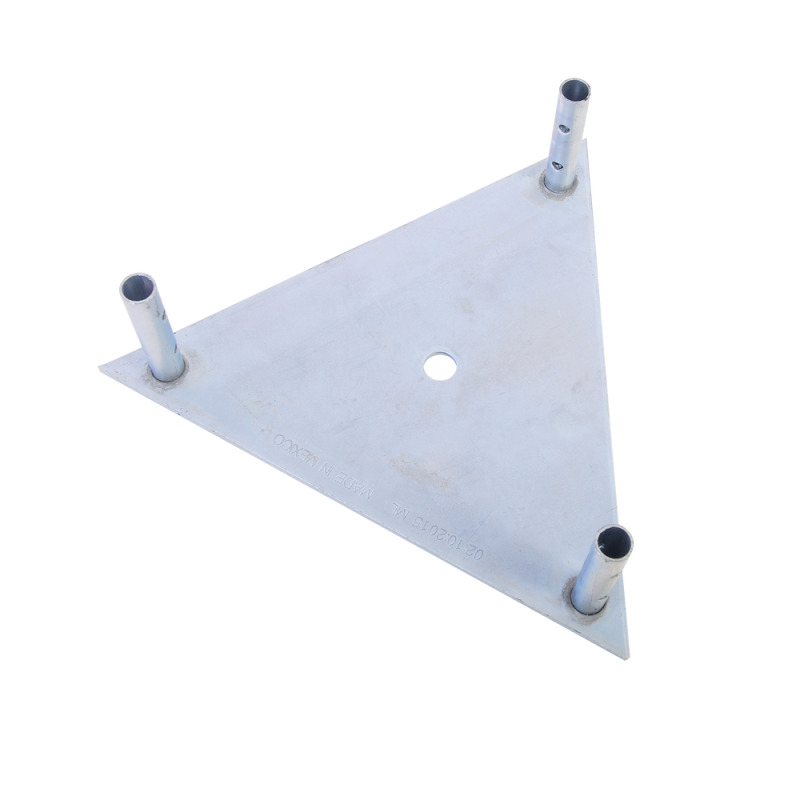 Base para torre sección STZ35 galvanizada por electrólisis