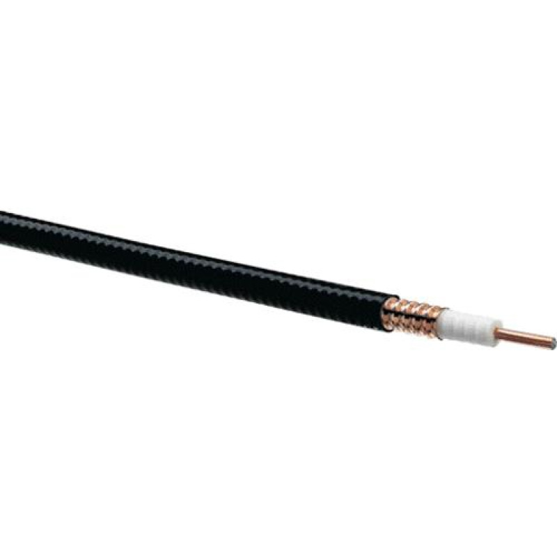 Cable Coaxial Heliax de  Cobre Corrugado Con Forro Retardante al Fuego