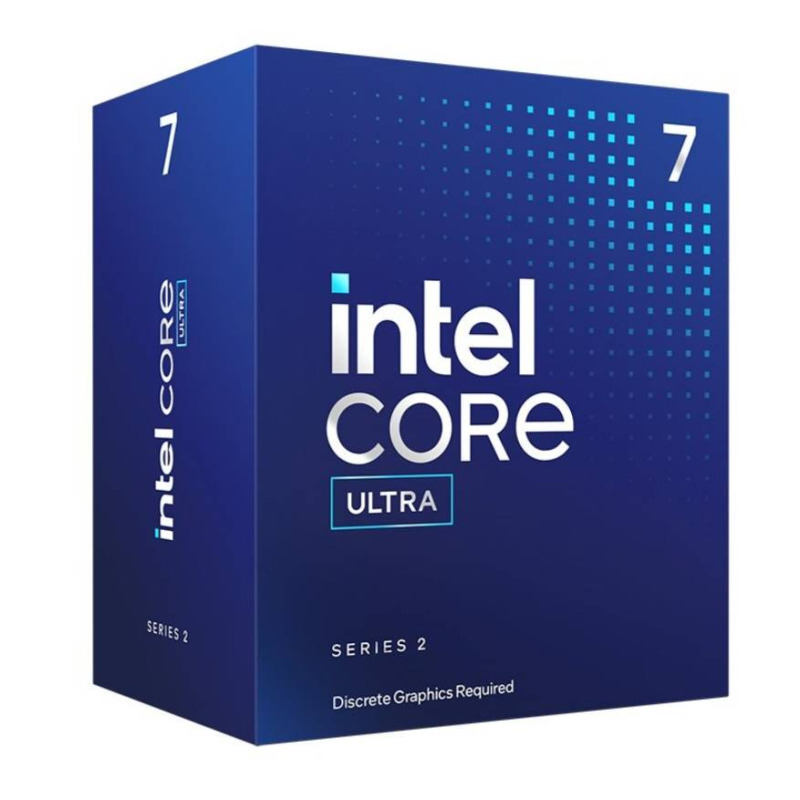 PROCESADOR INTEL (BX80768265F) CORE ULTRA 7 265F, IA, SOCKET 1851, 20CORES C/DISIPADOR, S/GRAFICOS