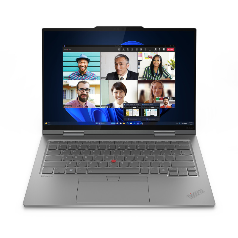 LAPTOP LENOVO THINKPAD X1 2-IN-1 GEN9| CORE ULTRA 7-155U MAX 4.8GHZ| 16GB SOLDERED LPDDR5X-6400| 512GB SSD M.2 2280| 14 WUXGA MULTI-TOUCH| BACKLIT,SPANISH| NO ETHERNET| WIN 11 PRO| 3Y PREMIER SUPPORT