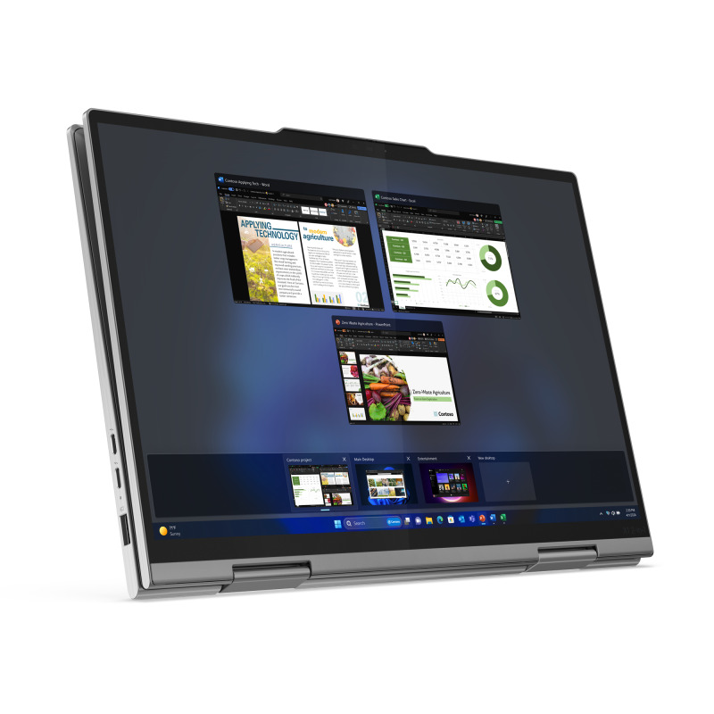 LAPTOP LENOVO THINKPAD X1 2-IN-1 GEN9| CORE ULTRA 7-155U MAX 4.8GHZ| 16GB SOLDERED LPDDR5X-6400| 512GB SSD M.2 2280| 14 WUXGA MULTI-TOUCH| BACKLIT,SPANISH| NO ETHERNET| WIN 11 PRO| 3Y PREMIER SUPPORT image 9