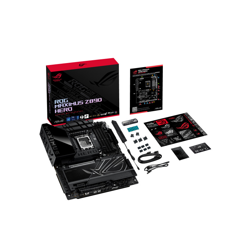MOTHERBOARD ASUS (ROG MAXIMUS Z890 HERO)SOCKET 1851 15A,4*DDR5,HDMI,TB,PCIE-5.0,WIFI7,ATX image 19