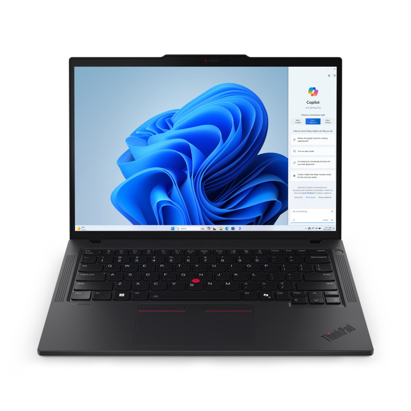 LAPTOP LENOVO THINKPAD T14 GEN 5| CORE ULTRA 7 155U MAX TURBO 4.8GHZ| 16GB SO-DIMM DDR5-5600|512GB SSD M.2 2280| 14 WUXGA| WIN 11 PRO| RJ-45|3Y PREMIER SUPPORT image 2