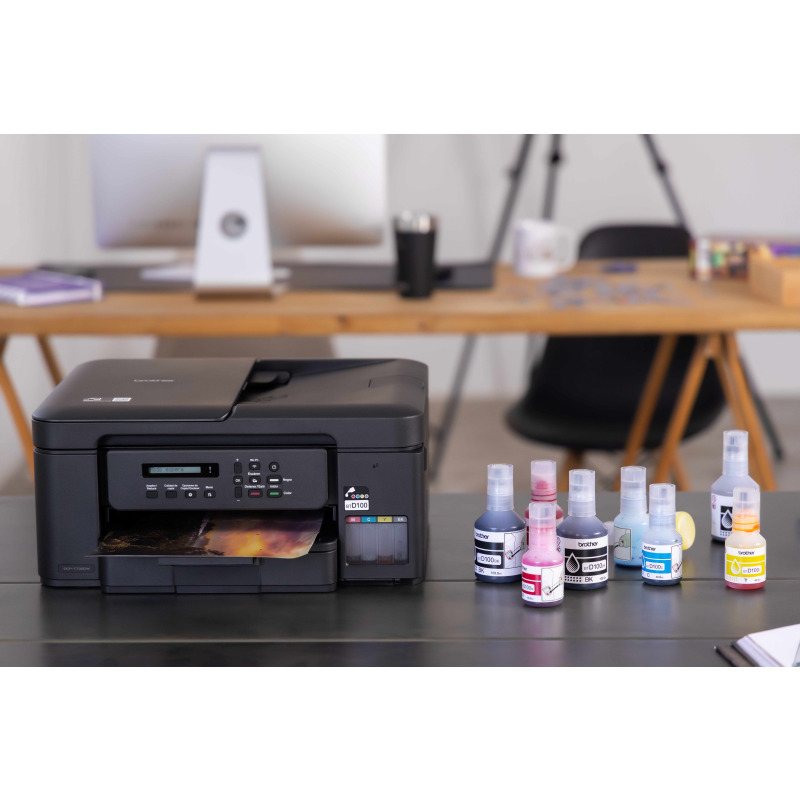 MULTIFUNCIONAL BROTHER DCPT730DW, PPM 27 NEGRO/23 COLOR, TINTA CONTINUA, INKBENEFIT TANK, USB 2.0, W image 5