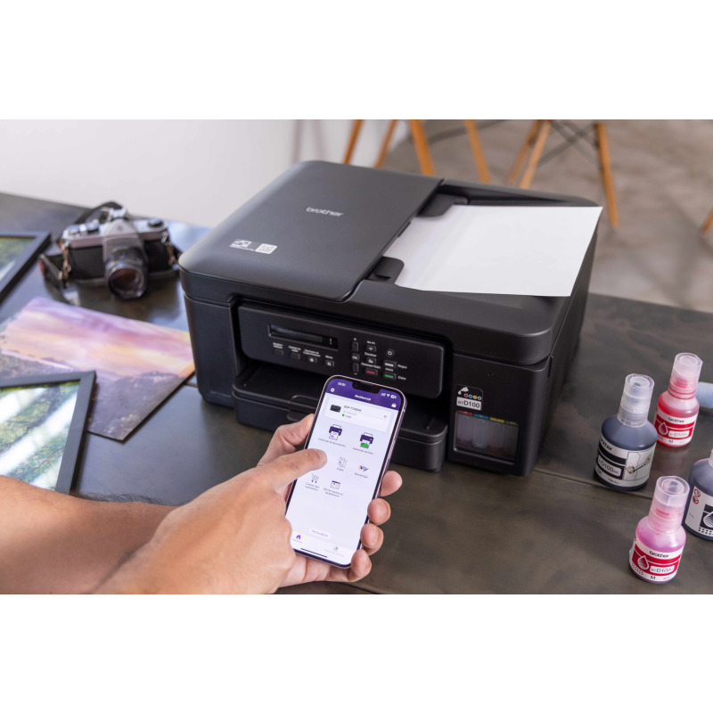 MULTIFUNCIONAL BROTHER DCPT730DW, PPM 27 NEGRO/23 COLOR, TINTA CONTINUA, INKBENEFIT TANK, USB 2.0, W image 7