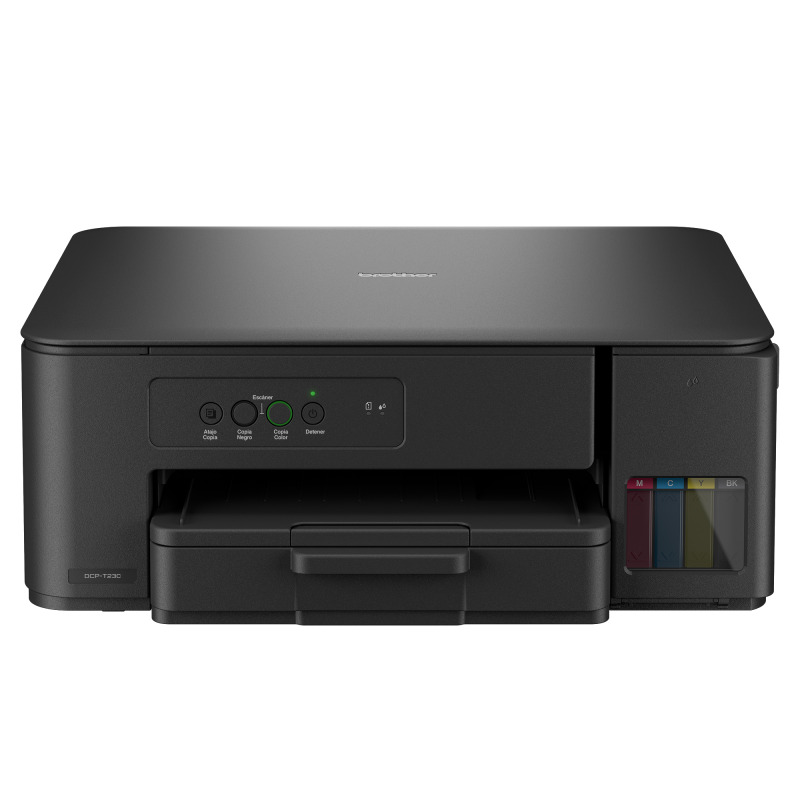 MULTIFUNCIONAL DE INYECCION DE TINTA A COLOR BROTHER DCPT230 DE LA SERIE INKBENEFIT TANK 27PPM EN NEGRO / 11PPM A COLOR, BYPASS DE 1 HOJA, PANEL LED, USB 2.0 image 10