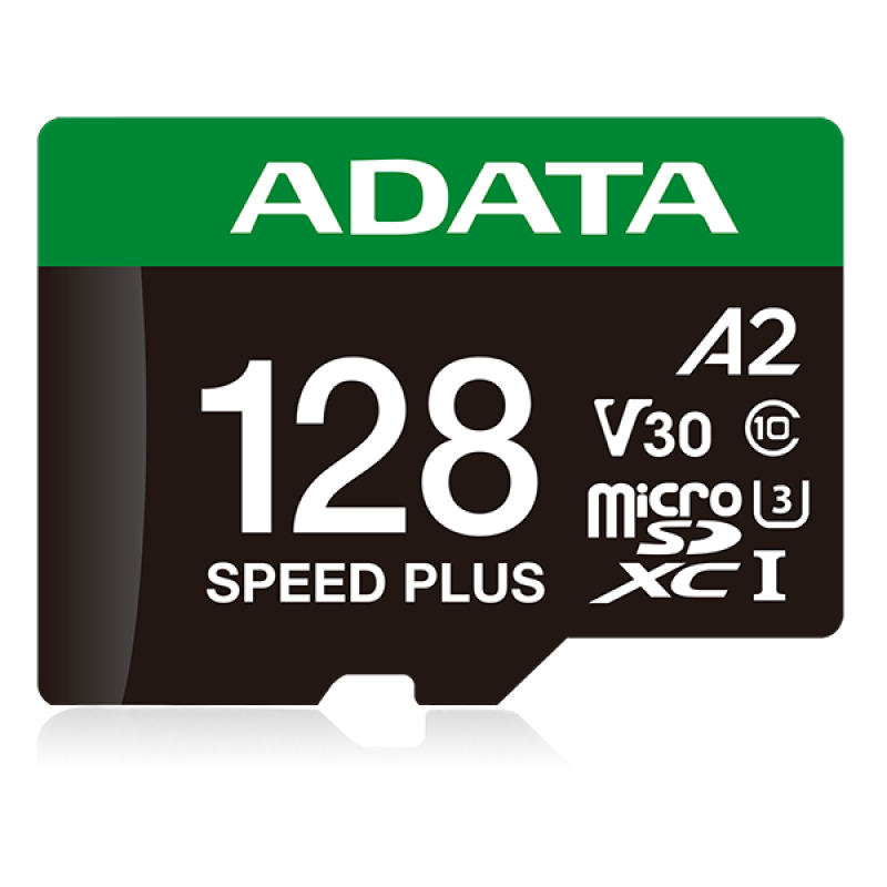 MEMORIA ADATA MICROSDXC SPEED PLUS 128GB CL10 CON ADAPTADOR (UD128GUI3V30A2SP-RA1) image 2