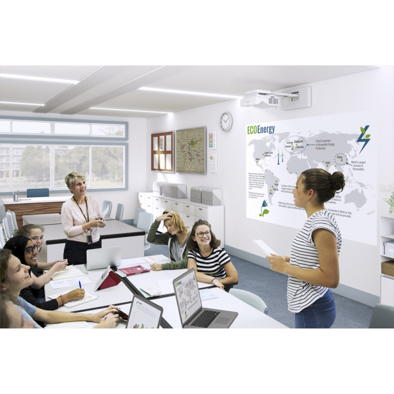 VIDEOPROYECTOR EPSON LASER INTERACTIVO TIRO ULTRA CORTO BRIGHTLINK 760WI 4100 LUMENES (NO INCLUYE SOPORTE) image 13