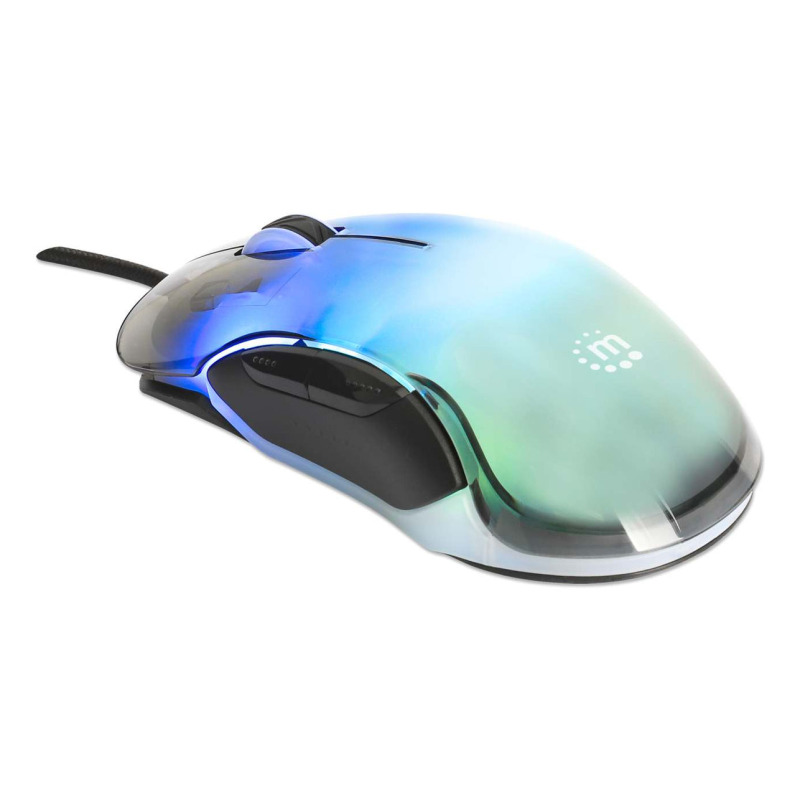 MOUSE OPTICO MANHATTAN GAMING 7 BOTONES USB CABLEADO image 4