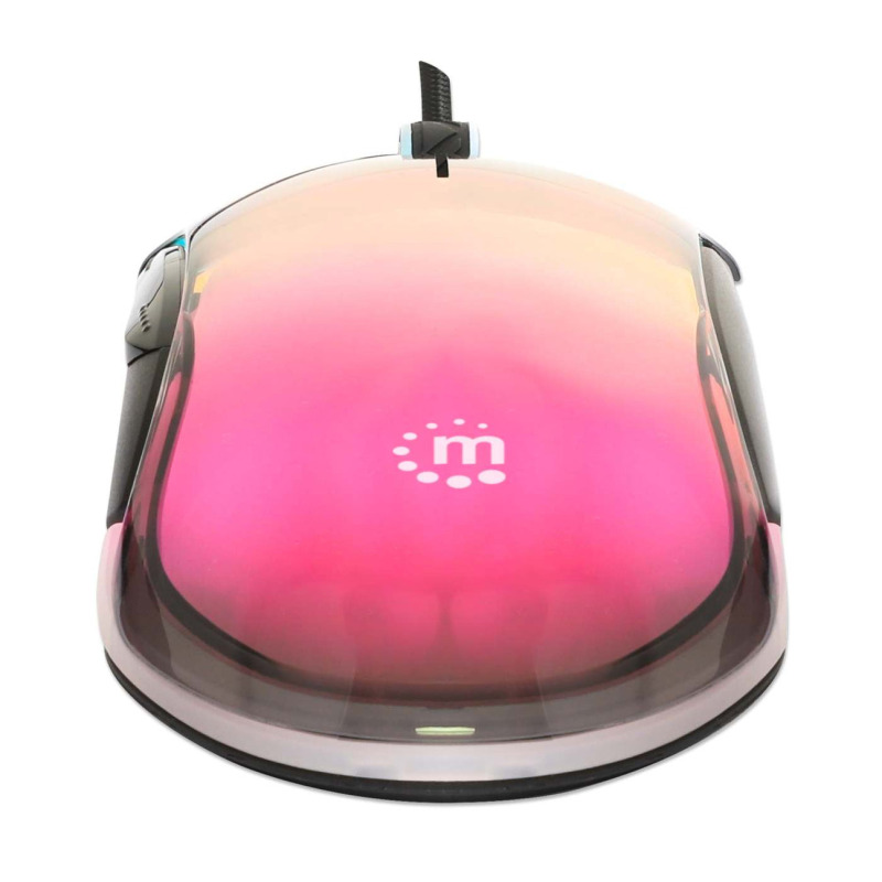 MOUSE OPTICO MANHATTAN GAMING 7 BOTONES USB CABLEADO image 9
