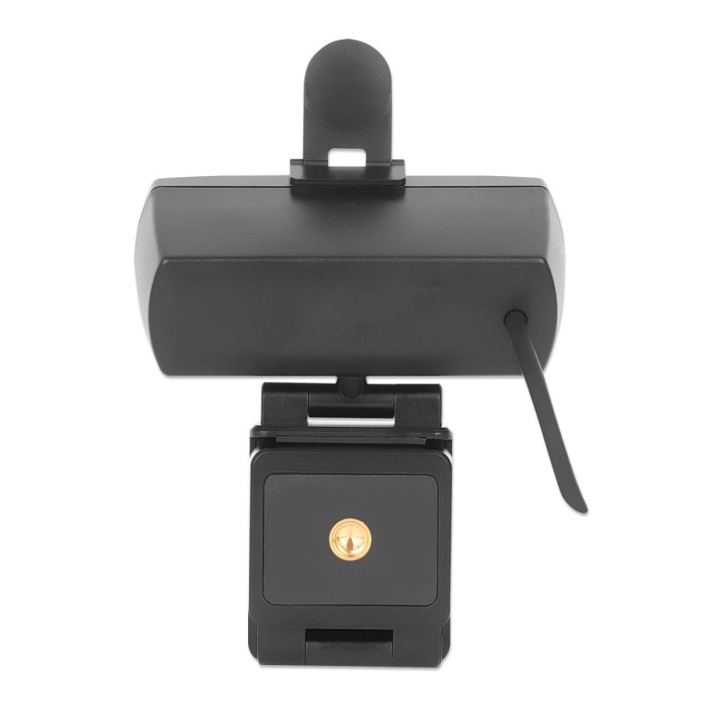 CAMARA WEB MANHATTAN FULL HD USB ROTACION 360 NEGRA image 11