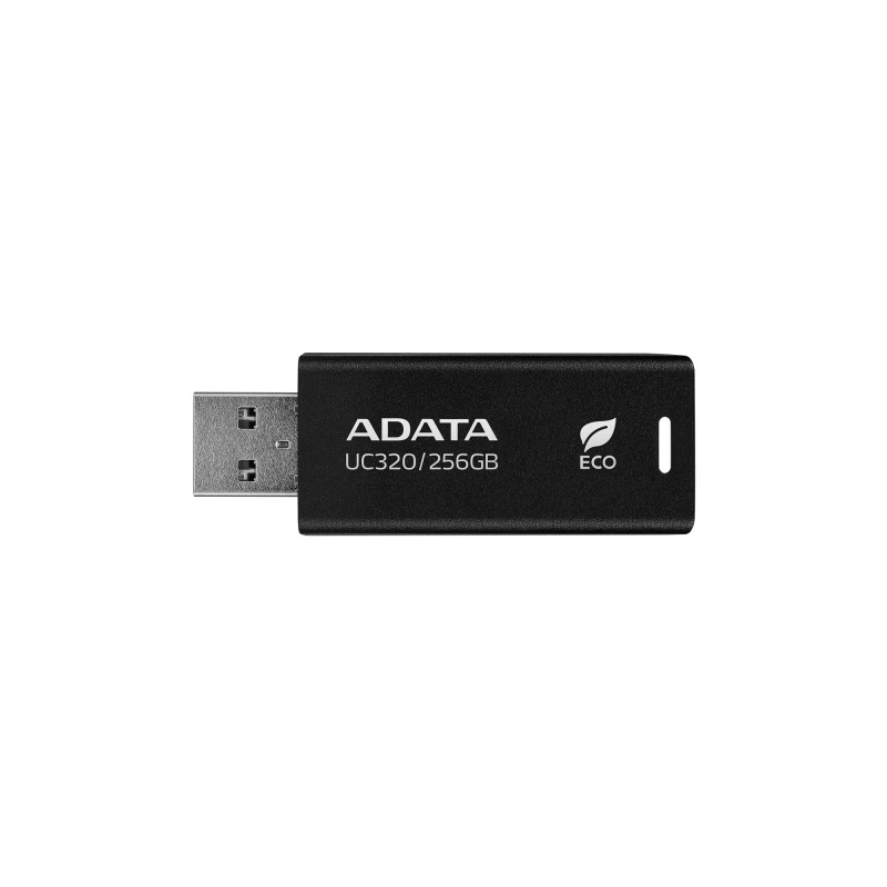 MEMORIA ADATA UC320 256GB CON CONECTOR DESLIZANTE SIN TAPA COLOR NEGRO (UC320-256G-RBK/BK) image 2