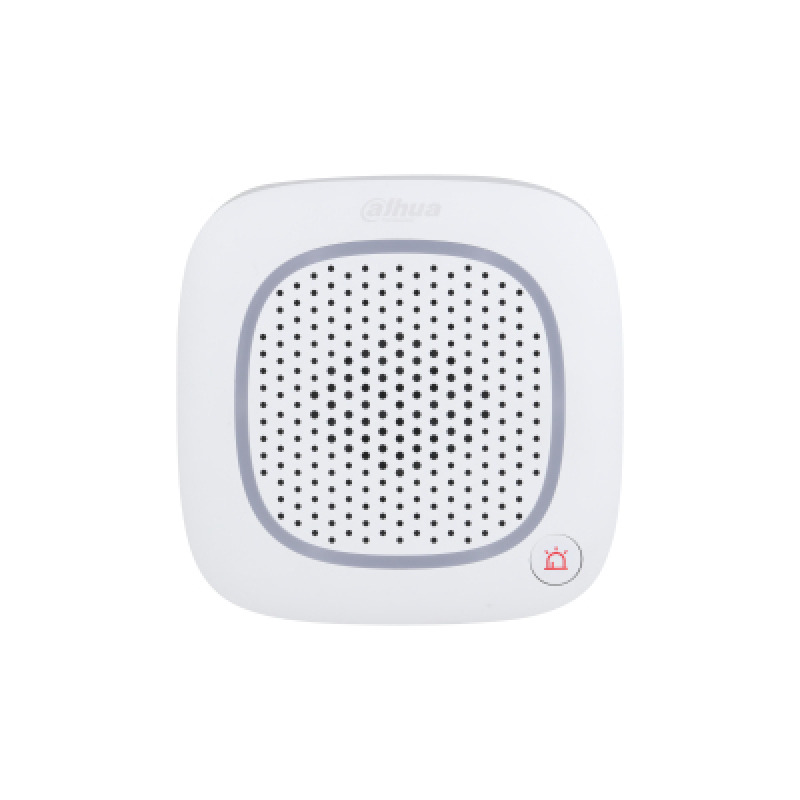 DAHUA DHI-ARA14-W2- Sirena intercom inalámbrica con audio bidireccional y múltiples sonidos (fuego, intrusión, pánico, médica y más). Soporta botón de pánico para mayor seguridad y control. #LoNuevo image 3