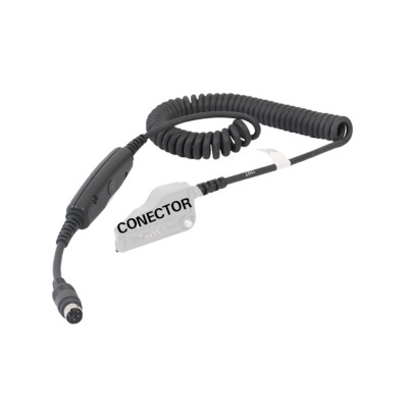 Cable modular intercambiable para KENWOOD NX200/300/410/5000 TK480/TK2180/3180