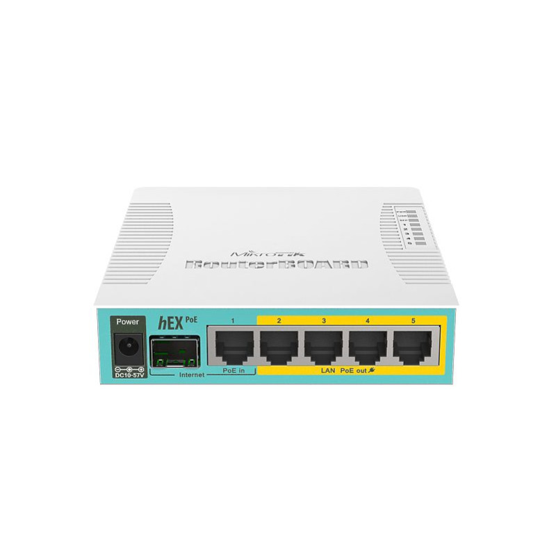 hEX PoE Routerboard 5 puertos Gigabit Ethernet PoE 8023at 1 Puerto USB image 5