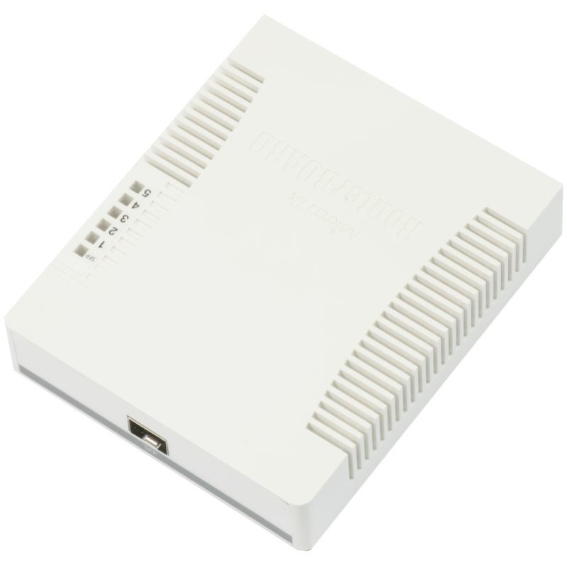 Switch Mikrotik 5 puertos Gigabit Ethernet y 1 SFP image 4