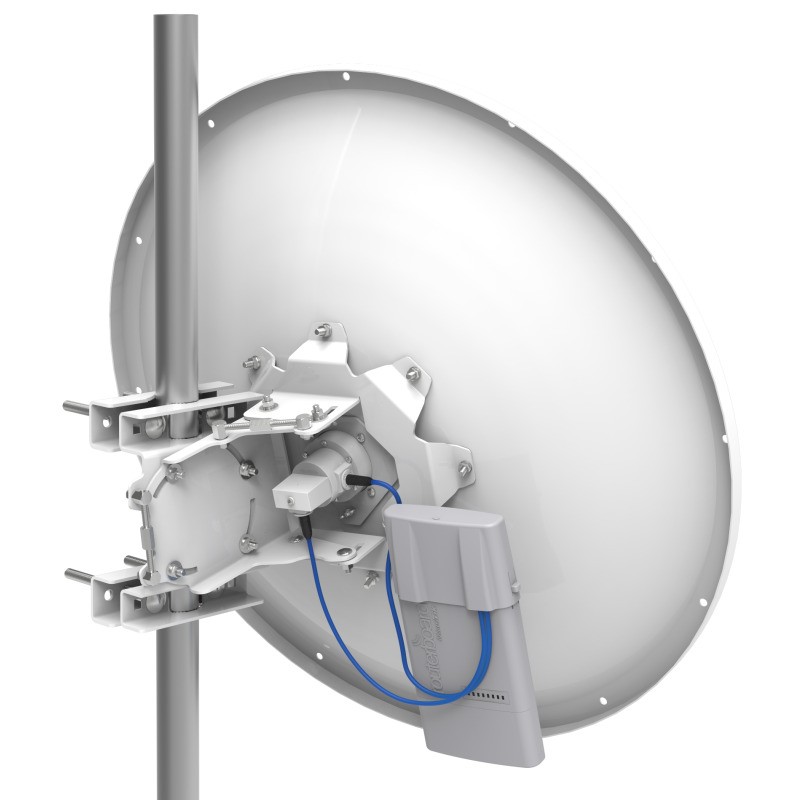 mANT30 PA Antena direccional 47  58 GHz 30dBi de ganancia conector SMA Hembra Con montaje de alineación de precisión