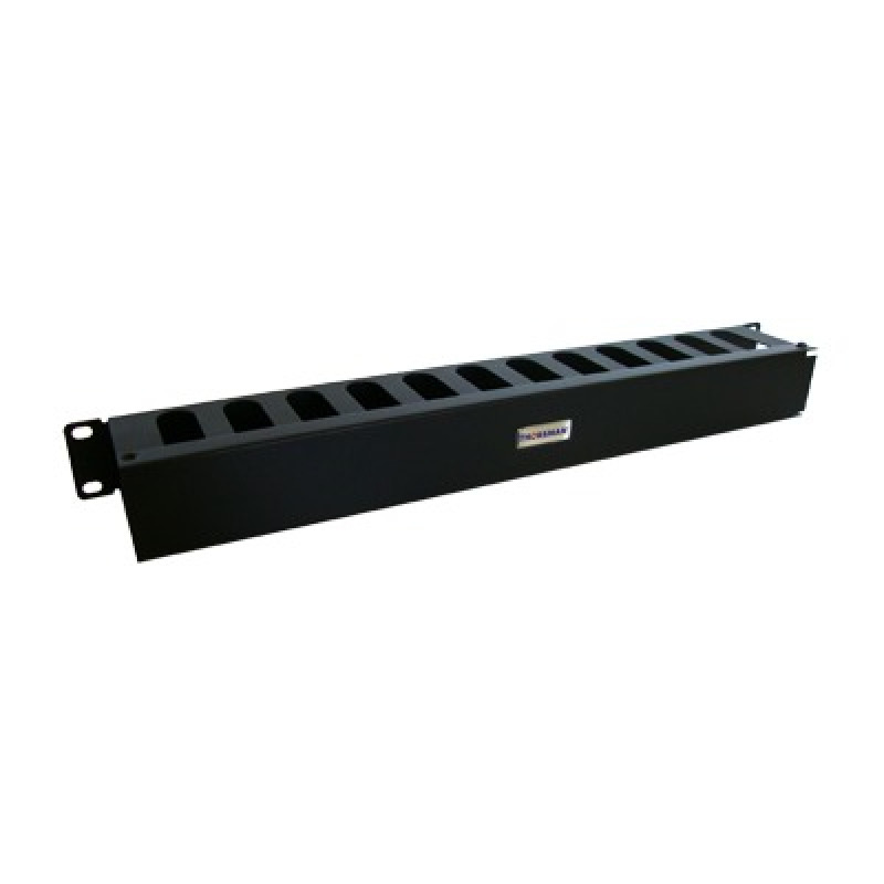 Organizador de cables horizontal de 19 1UR