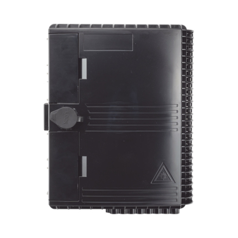 Cierre de Empalme para 24 fusiones de fibra óptica Interior/Exterior con 8 acopladores SC/APC y splitter 1x8 SC/APC Incluido IP65