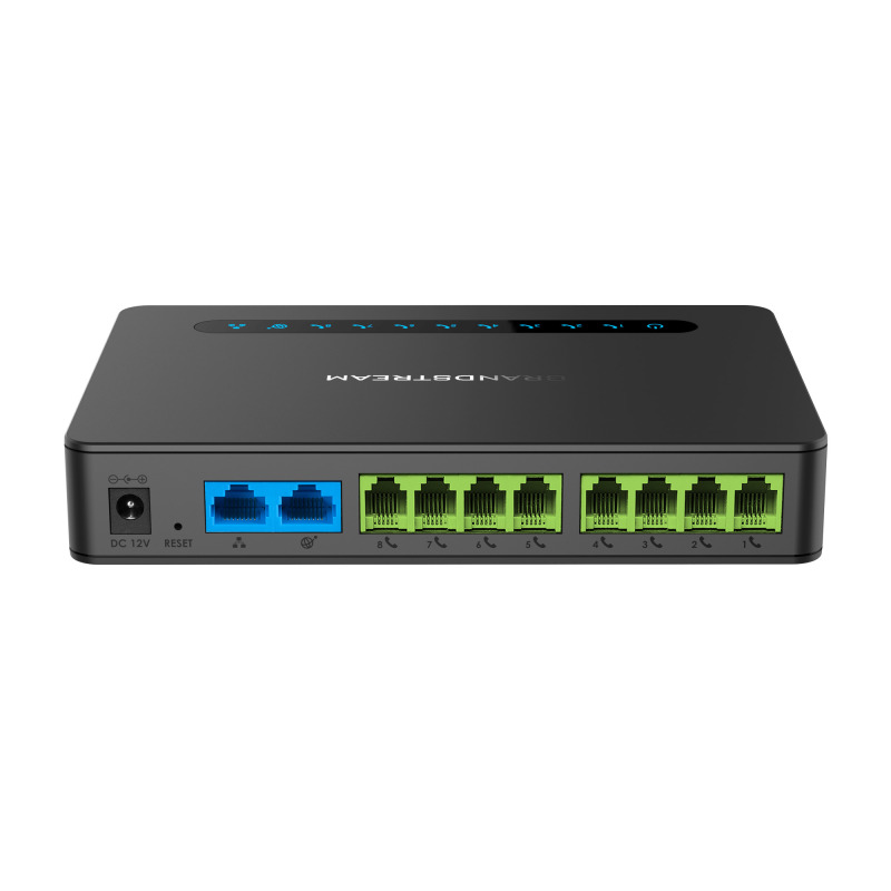 Gateway de 8 puertos FXS con Router NAT y doble puerto de red Gigabit image 4