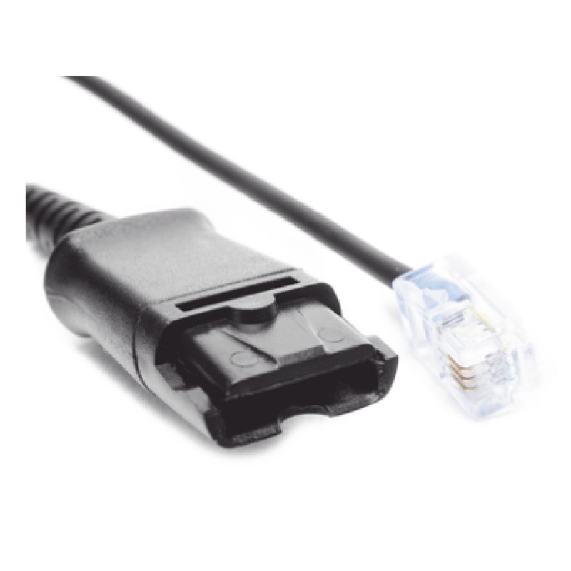 Cable adaptador para diademas modelo HT101 HT201 y HT202 para compatibilidad con teléfonos Grandstream análogos digitales etc image 2