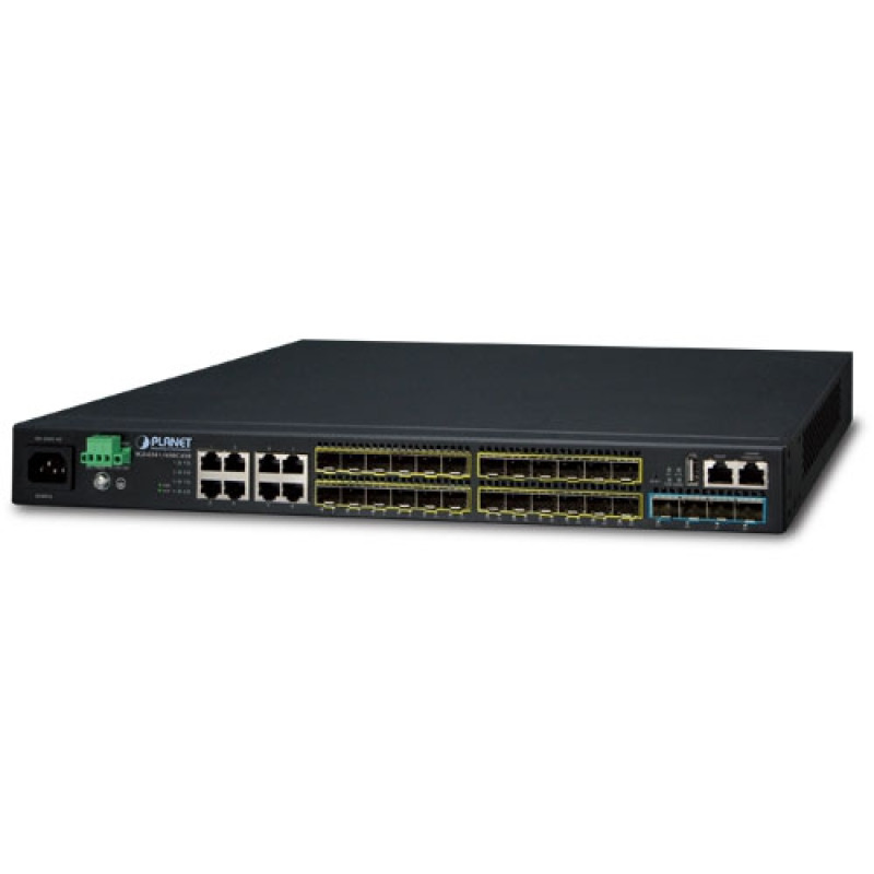 Switch Administrable L3 16Puertos 100/1000X SFP 8Puertos Gigabit TP/SFP 4Puertos 10G SFP Stackable