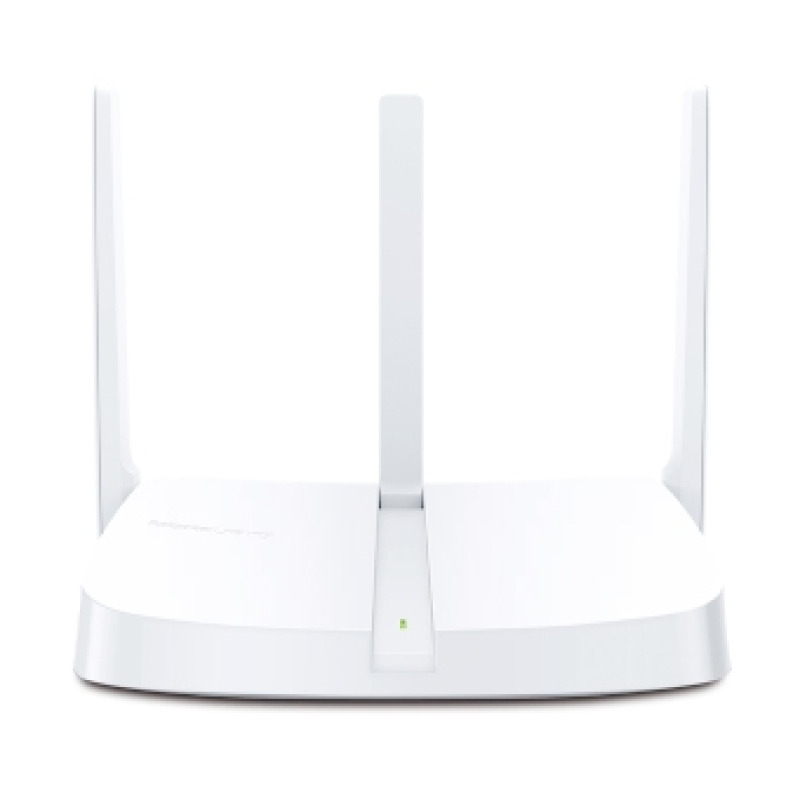 Router Inalámbrico N / 24 GHz de 300 Mbps / 1 Puerto WAN 10/100 Mbps / 3 puertos LAN 10/100 Mbps /  3 antenas de 5 dBi / Compatible con IPTV e IPV6