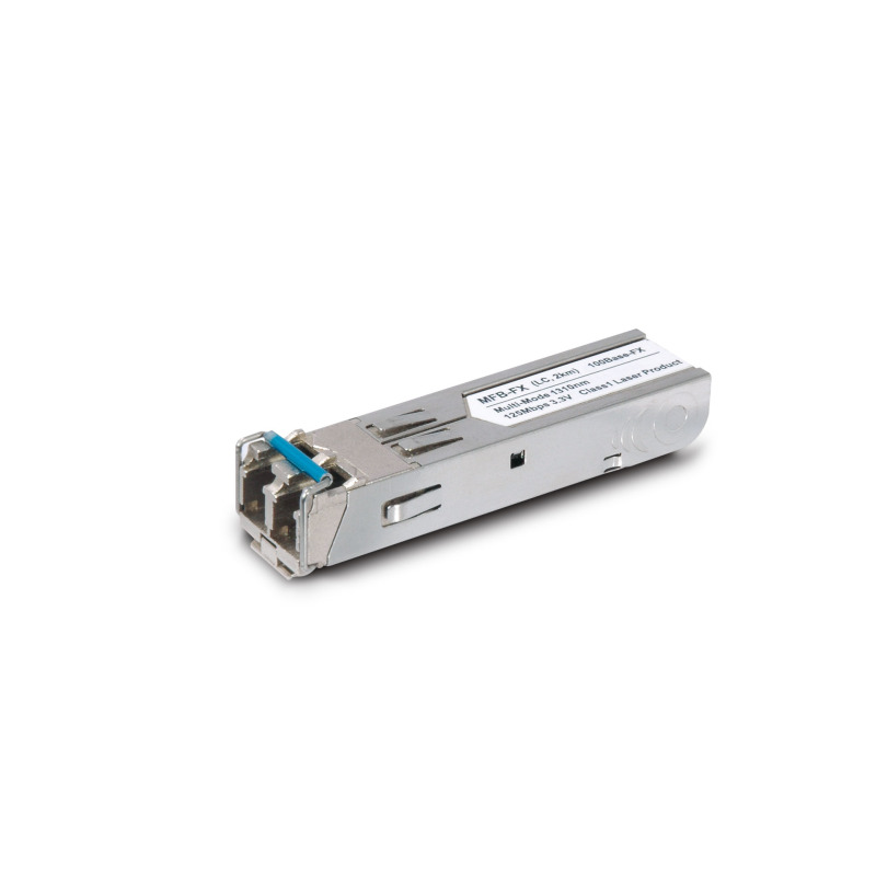Transceptor miniGbic SFP 100Mbps LC 1310nm para fibra Multi Modo 2 Km