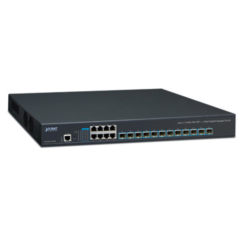 Switch Administrable Layer 3 12Puertos 10G SFP 8Puertos 10/100/1000T C/Fuente Redundante AC image 6