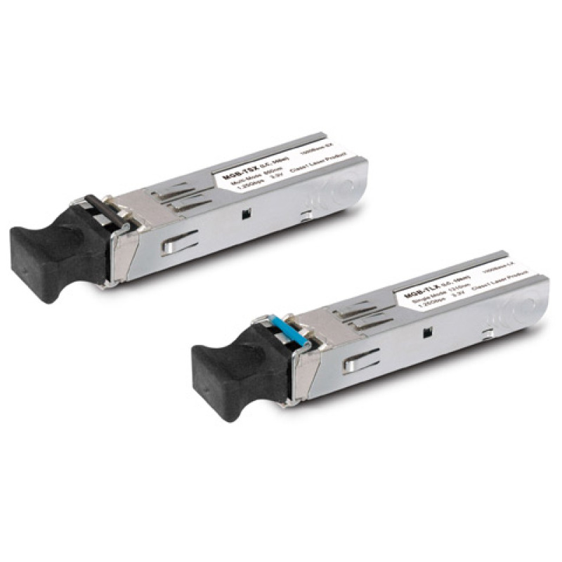 Transceptor miniGbic SFP 1G LC TX1550nm RX1310 para fibra Mono Modo 20 Km WDM Requiere MGBLA20