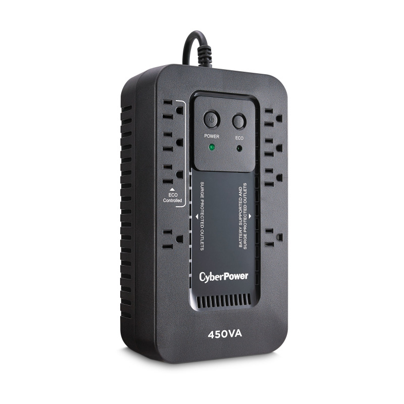 UPS de 450 VA/260 W Topología Standby con Modo Ahorrador ECO Entrada 120 Vca NEMA 515P Con 8 Tomas NEMA 515R image 8
